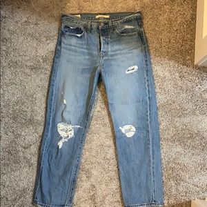 EUC Wedgie Straight jeans